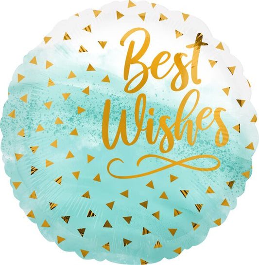 Best Wishes Mylar Balloon