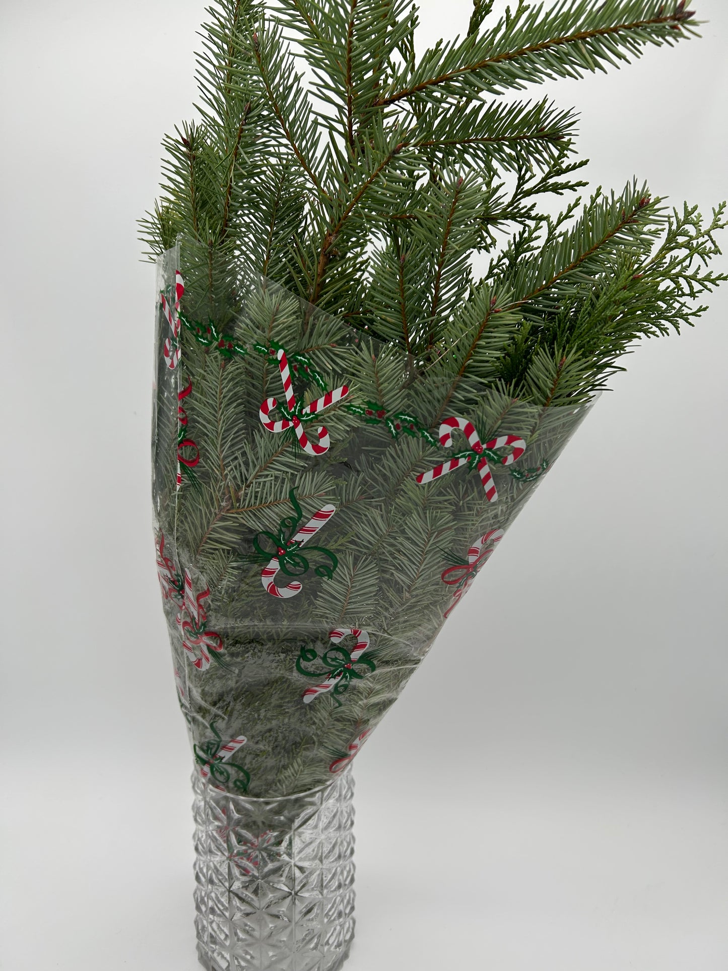 Mixed Evergreen Bouquet Sleeve