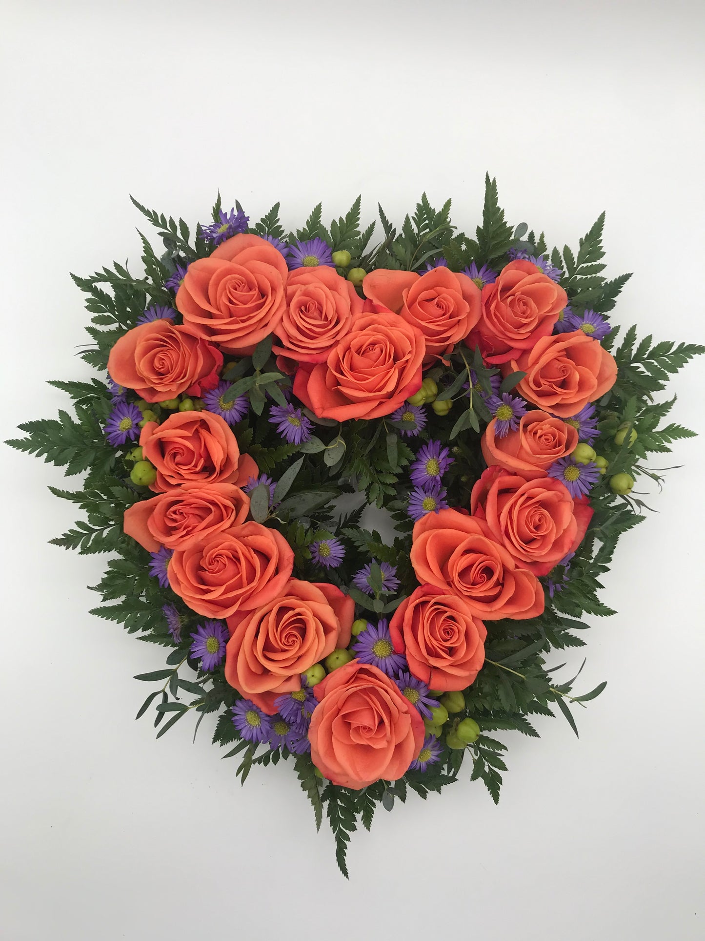 Tribute - Fresh Floral - 12" Heart